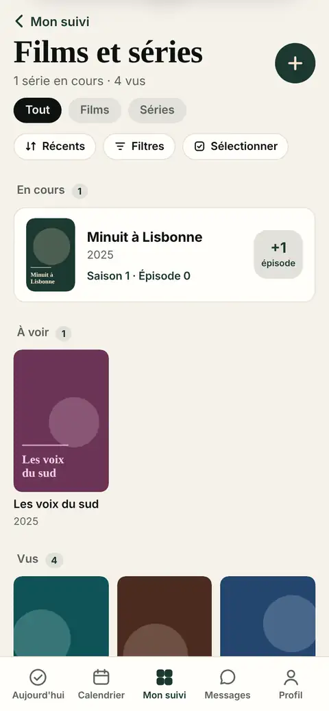 Films et séries